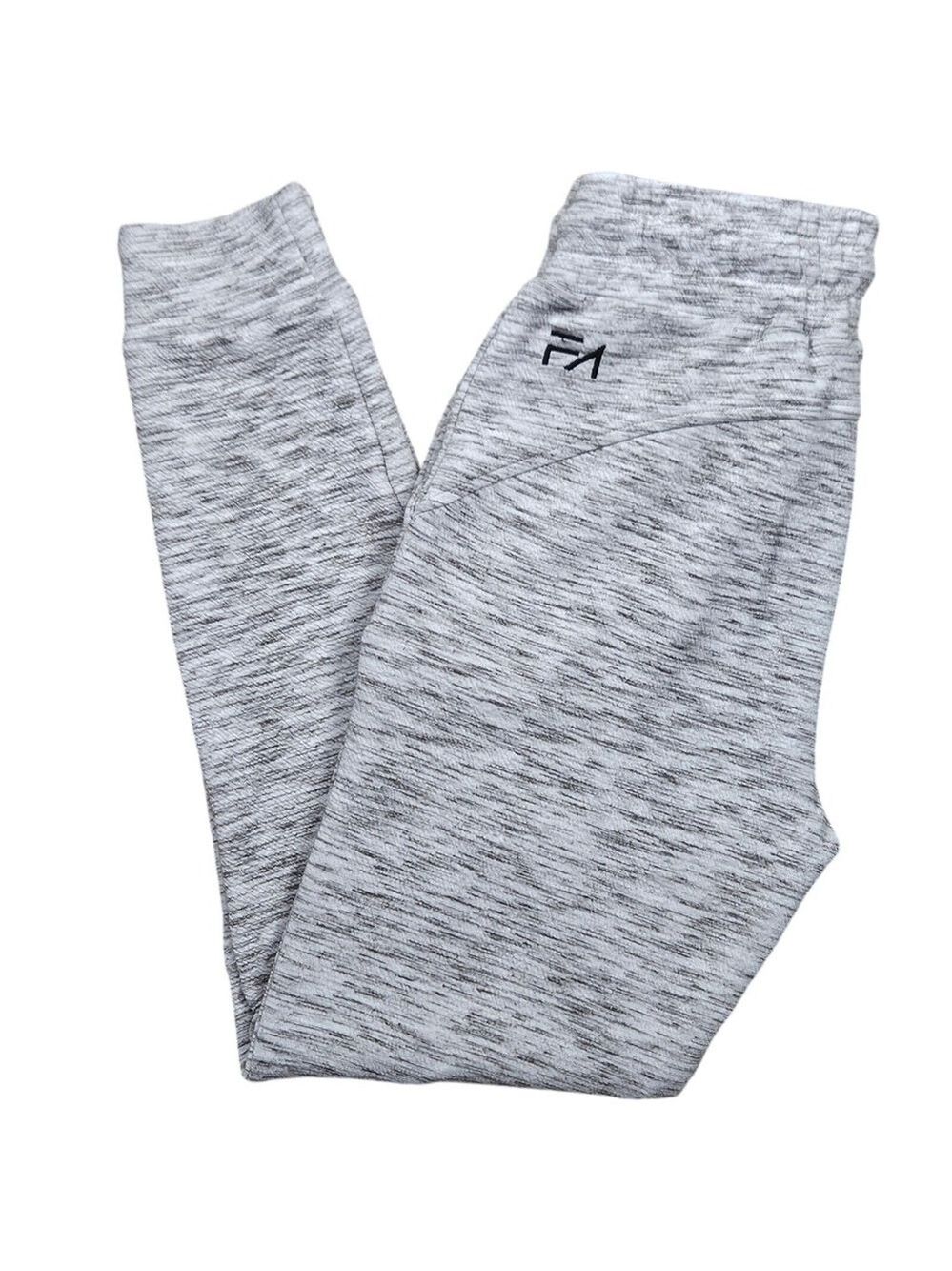 Flatout Apparel Men's Joggers - Heather Gray Slim Fit Sweatpants - M -...